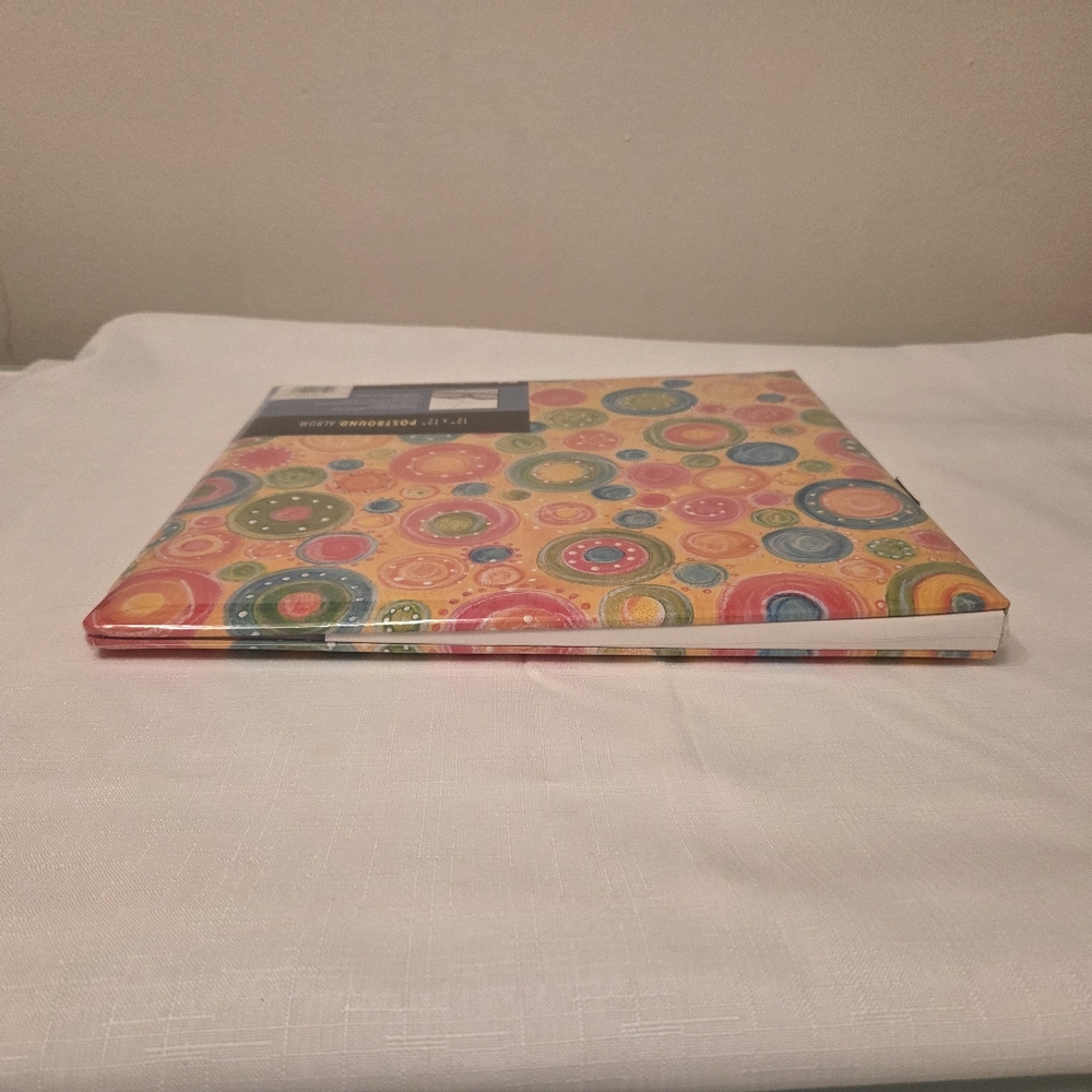 Vintage Westrim Crafts 12 X 12 Postbound Scrapbook 10 Pages Art Deco Geometric - Picture 7 of 8